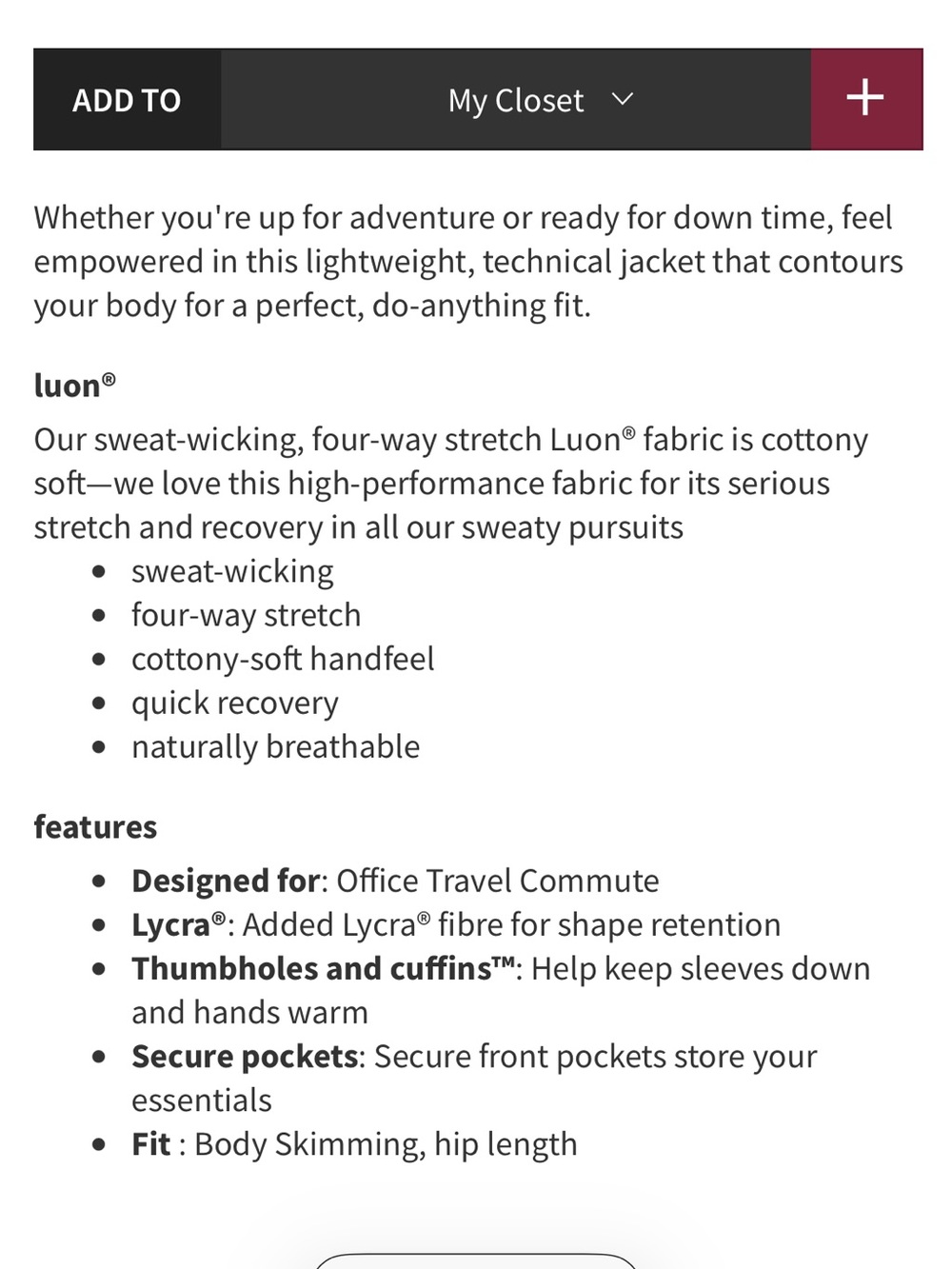Lululemon Define Jacket - Picture 13 of 13